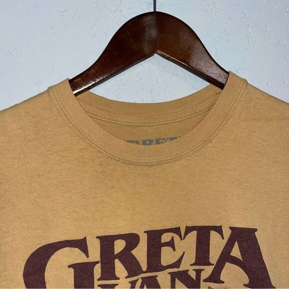 Greta Van Fleet Mustard Yellow Band T-Shirt - Picture 4 of 7